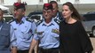 Angelina Jolie visitó campo de refugiados jordano Videos