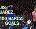 Luis Suarez - 100 Barca goals Videos