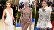 Celebs In Sheer Gowns At The 2017 Met Gala Videos
