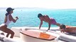 Kourtney Kardashian In Swimsuit Working Out With Younes Bendjima In Egypt Videos