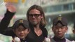 Brad Pitt and Family Enjoy Japan Videos